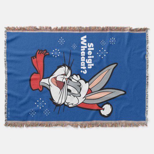 BUGS BUNNY™ "Sleigh Whaaat?" Decke (Vorderseite)