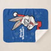 BUGS BUNNY™ "Sleigh Whaaat?" Sherpadecke (Vorderseite (Horizontal))