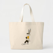 BUGS BUNNY™ Sly Pitcher Jumbo Stoffbeutel (Vorne)