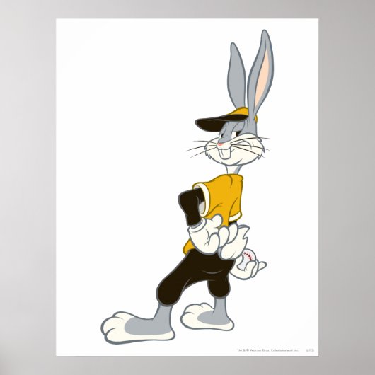 BUGS BUNNY™ Sly Pitcher Poster (Vorne)