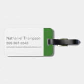 BUGS BUNNY™ Smiling Face Gepäckanhänger (Rückseite horizontal)