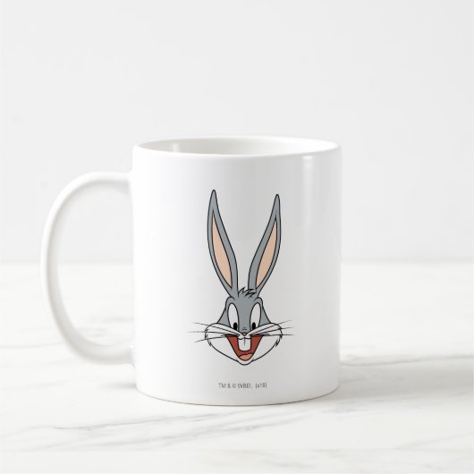 BUGS BUNNY™ Smiling Face Kaffeetasse (Links)