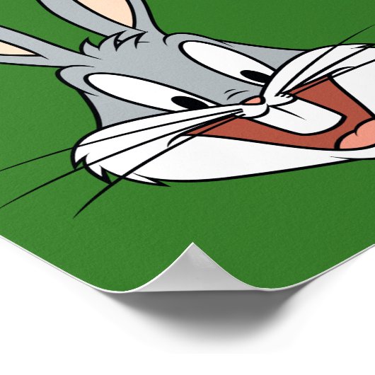 BUGS BUNNY™ Smiling Face Poster (Ecke)