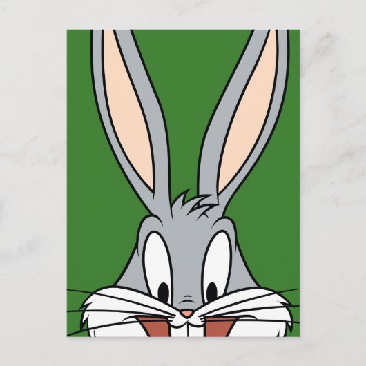 BUGS BUNNY™ Smiling Face Postkarte (Vorderseite)