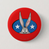 BUGS BUNNY™ Stars Badge Button (Vorderseite)