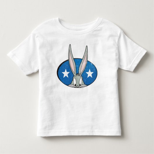 BUGS BUNNY™ Stars Badge Kleinkind T-shirt (Vorderseite)