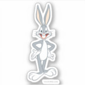BUGS BUNNY™ Stehend Aufkleber (Vorderseite)