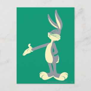 BUGS BUNNY™ Stehend Illustration Postkarte