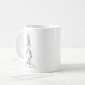 BUGS BUNNY™ Stehend Kaffeetasse (Vorderseite Links)