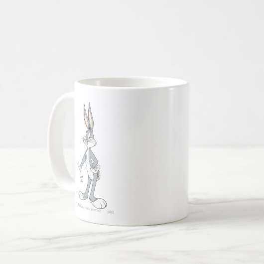 BUGS BUNNY™ Stehend Kaffeetasse (Vorderseite Links)