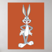 BUGS BUNNY™ Stehend Poster (Vorne)