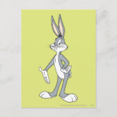 BUGS BUNNY™ Stehend Postkarte (Vorderseite)