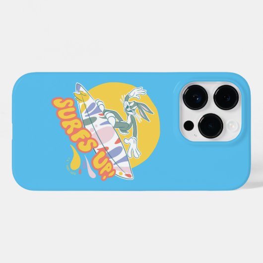 BUGS BUNNY™ - Surfs Up! Case-Mate iPhone Hülle (Rückseite (Horizontal))