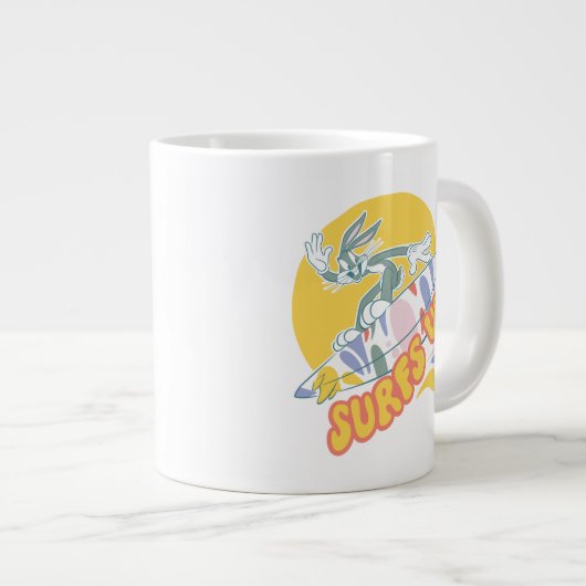 BUGS BUNNY™ - Surfs Up! Jumbo-Tasse (Vorderseite Rechts)
