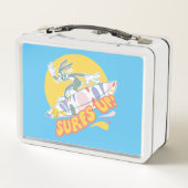 BUGS BUNNY™ - Surfs Up! Metall Brotdose (Rückseite)