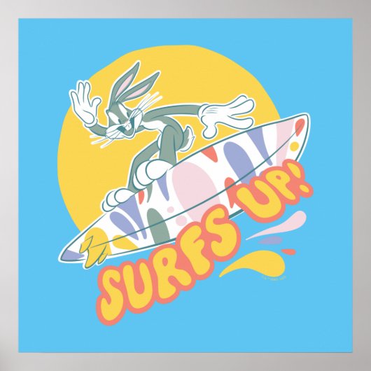 BUGS BUNNY™ - Surfs Up! Poster (Vorne)