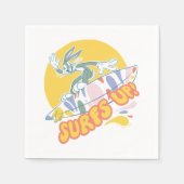 BUGS BUNNY™ - Surfs Up! Serviette (Vorderseite)