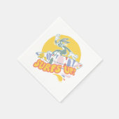 BUGS BUNNY™ - Surfs Up! Serviette (Ecke)
