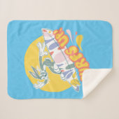 BUGS BUNNY™ - Surfs Up! Sherpadecke (Vorderseite (Horizontal))