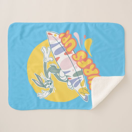 BUGS BUNNY™ - Surfs Up! Sherpadecke (Vorderseite (Horizontal))