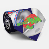 BUGS BUNNY™ & SYLVESTER™ Assist Krawatte (Gerollt)