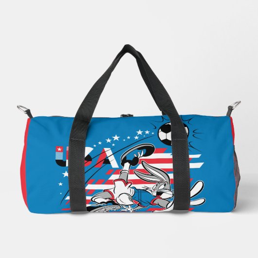 BUGS BUNNY™ Team USA Fußball Grafik Duffle Bag (Vorderseite)