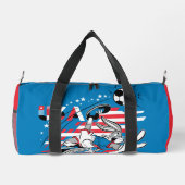 BUGS BUNNY™ Team USA Fußball Grafik Duffle Bag (Rückseite)