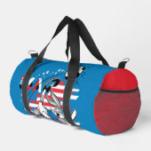 BUGS BUNNY™ Team USA Fußball Grafik Duffle Bag (Rechte Ecke)