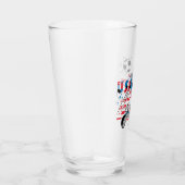 BUGS BUNNY™ Team USA Fußball Grafik Glas (Rechts)