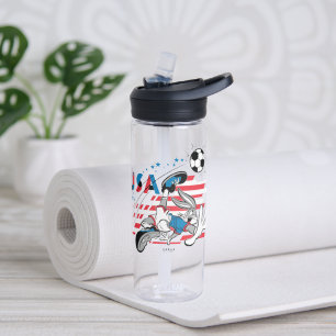 BUGS BUNNY™ Team USA Fußball Grafik Trinkflasche