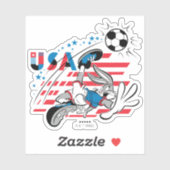 BUGS BUNNY™ Team USA Soccer Graphic Aufkleber (Blatt)