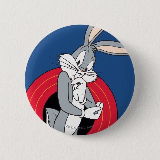 BUGS BUNNY™ Through LOONEY TUNES™ Rings Button (Vorderseite)