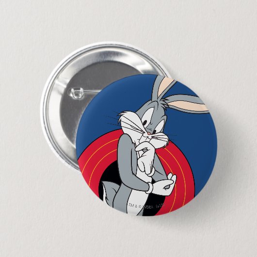BUGS BUNNY™ Through LOONEY TUNES™ Rings Button (Vorne & Hinten)