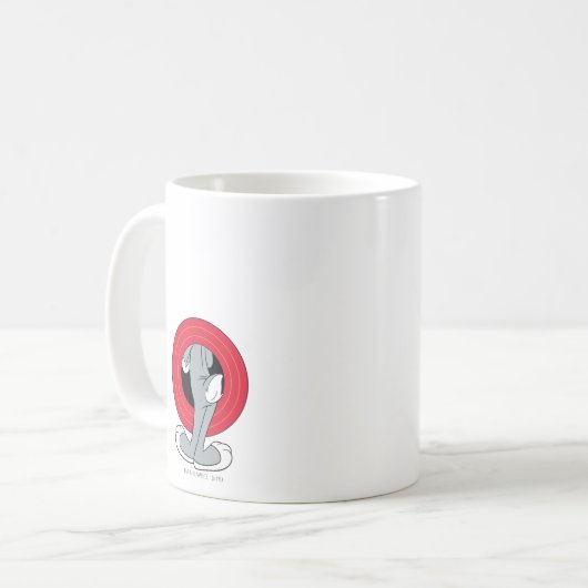 BUGS BUNNY™ Through LOONEY TUNES™ Rings Kaffeetasse (Vorderseite Links)