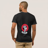 BUGS BUNNY™ Through LOONEY TUNES™ Rings T-Shirt (Schwarz voll)