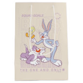 BUGS BUNNY™, TWEETY™, SYLVESTER™ Squad Goals Mittlere Geschenktüte (Rückseite)