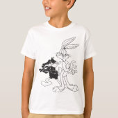 BUGS BUNNY™ und DAFFY DUCK™ T-Shirt (Vorderseite)