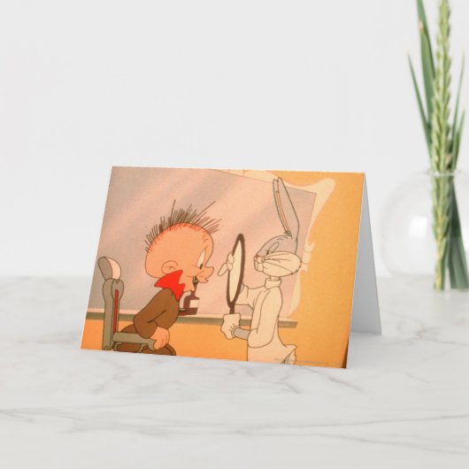 BUGS BUNNY™ und ELMER FUDD™ 2 Karte (Vorderseite)
