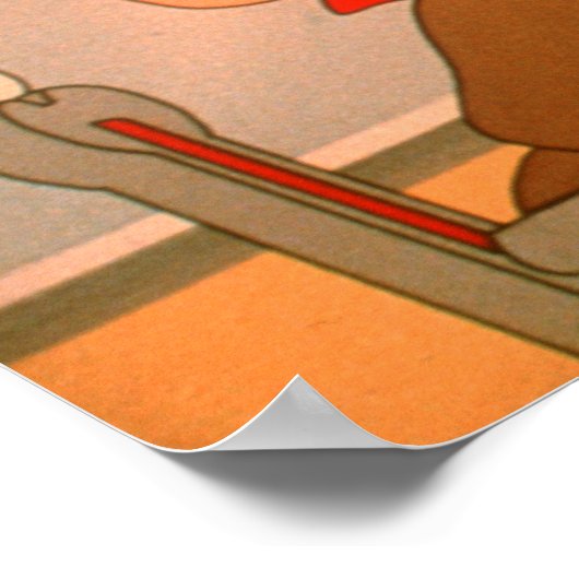 BUGS BUNNY™ und ELMER FUDD™ 2 Poster (Ecke)