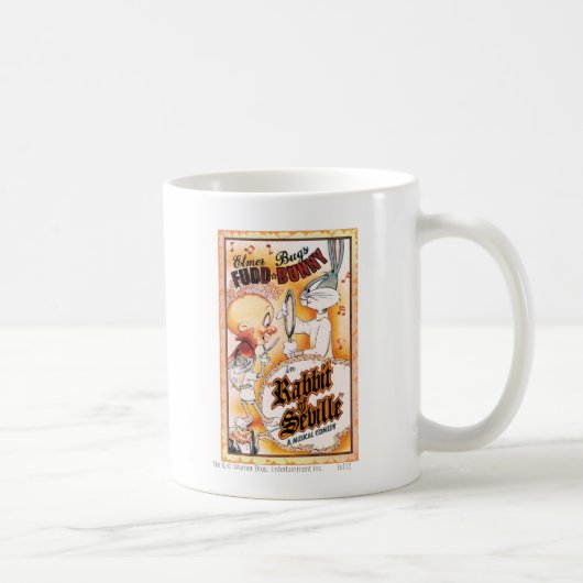 BUGS BUNNY™ und ELMER FUDD™ Musical Kaffeetasse (Rechts)