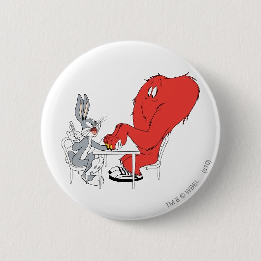 BUGS BUNNY™ und Gossamer 2 Button (Vorderseite)