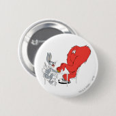BUGS BUNNY™ und Gossamer 2 Button (Vorne & Hinten)