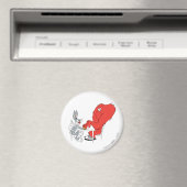 BUGS BUNNY™ und Gossamer 2 Magnet (In Situ (Geschirrspüler))