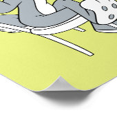 BUGS BUNNY™ und Gossamer 2 Poster (Ecke)