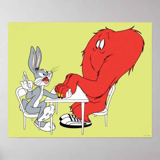 BUGS BUNNY™ und Gossamer 2 Poster (Vorne)
