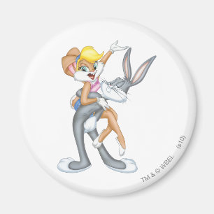 BUGS BUNNY™ und Lola Bunny 2 Magnet