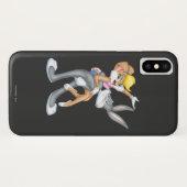 BUGS BUNNY™ und Lola Bunny Case-Mate iPhone Hülle (Rückseite (Horizontal))