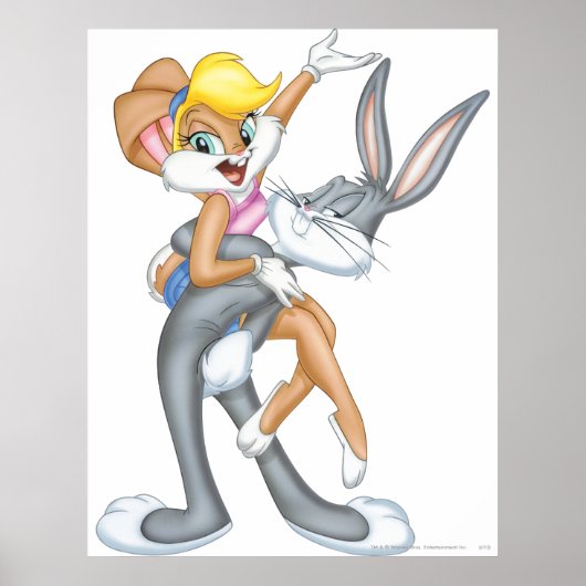 BUGS BUNNY™ und Lola Bunny Poster (Vorne)