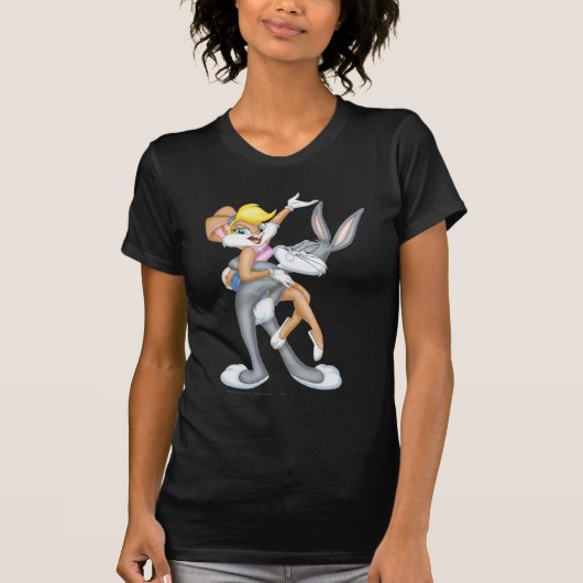 BUGS BUNNY™ und Lola Bunny T-Shirt (Vorderseite)