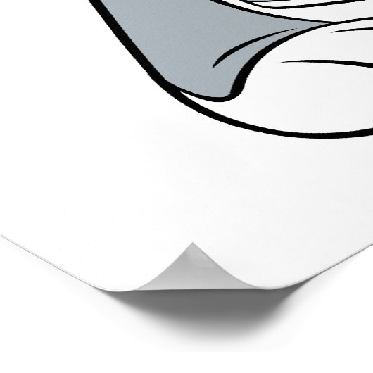 BUGS BUNNY™ und Lola Mistletoe Kiss Poster (Ecke)